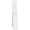 Ekena Millwork Archdale Architectural Grade PVC Gable Bracket, 48"W x 26"H x 4"D x 6"F, 13/12 Pitch GBP048X26X0406ARC00 - alternate 4